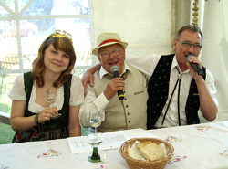 Musikalische Weinverkostung zum Sommerweinfest in Steigra am 26.06.2010