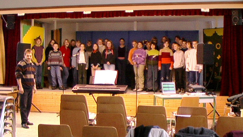 Mädchenchors der Jahn- Sekundarschule Freyburg
