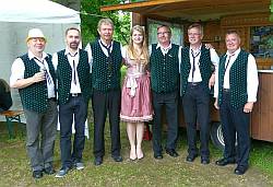 Die Steigraer Musikanten zum Park- und Weinfest in Gleina am 02.07.2017