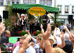 Die Steigraer Musikanten zum Naumburger Weinfest am 25.08.2013