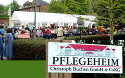'Christoph Buchen' in Langendorf feierte am 08.05.2010 sein 300-jhriges mit den Steigraer Musikanten
